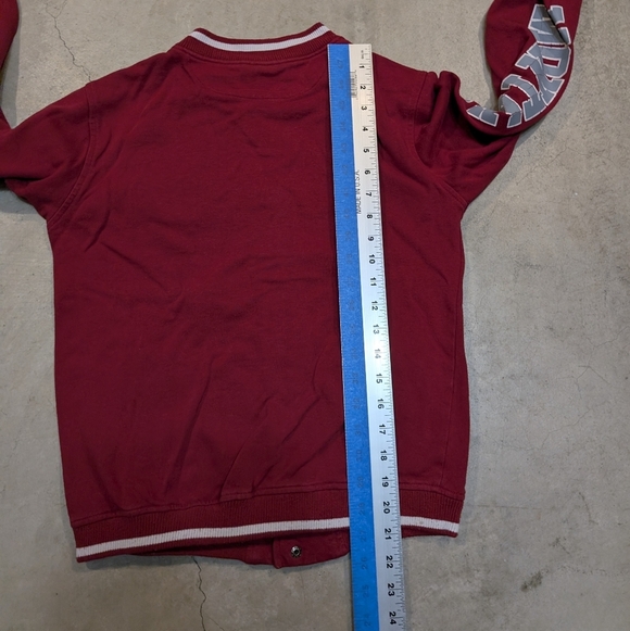 Montana Grizzlies Red Varsity Jacket Women's XS-S UofM - Picture 6 of 7